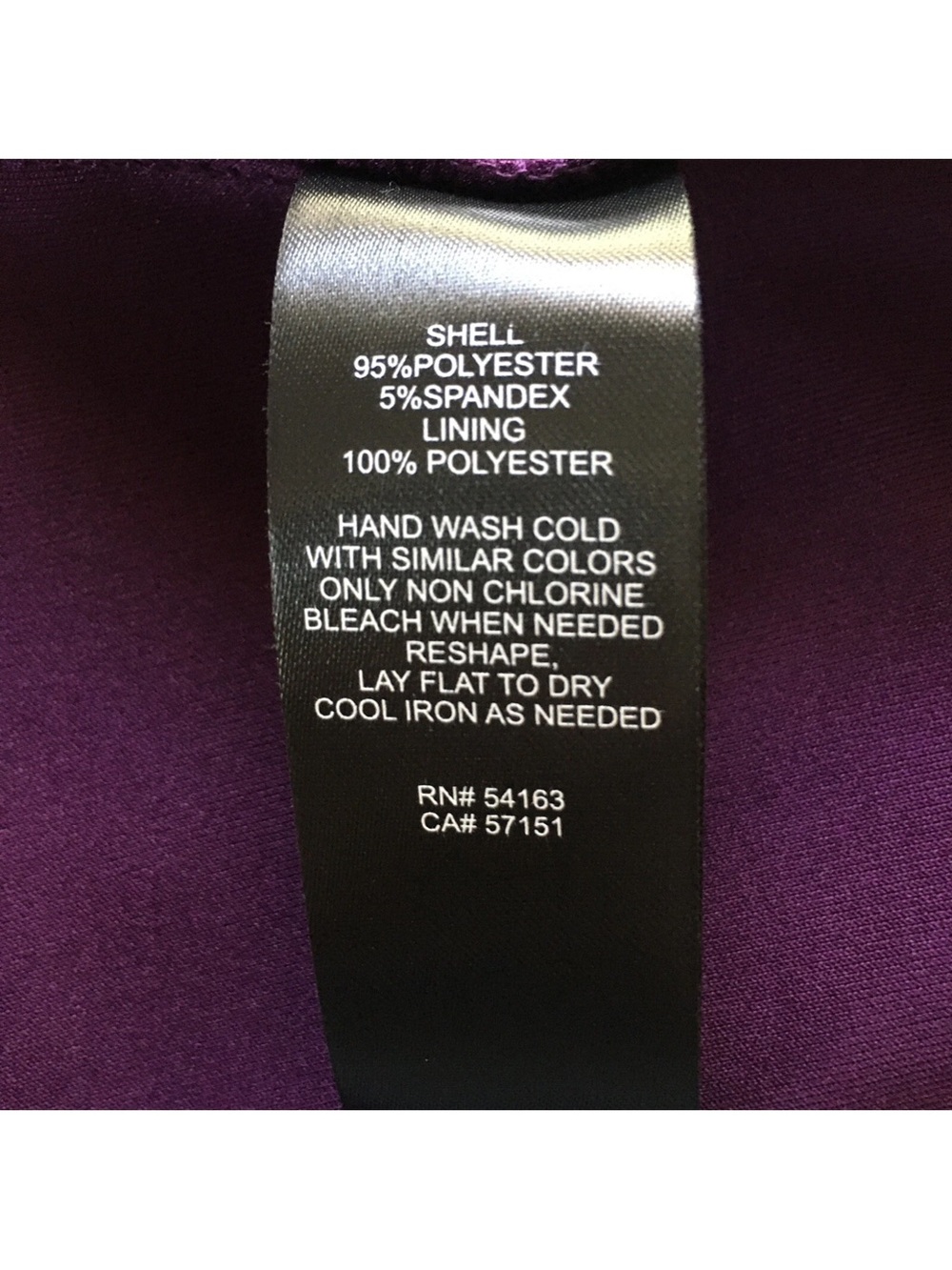 Jessica Howard One-Shoulder Ruffle Midi Dress in Plum - Picture 5 of 6